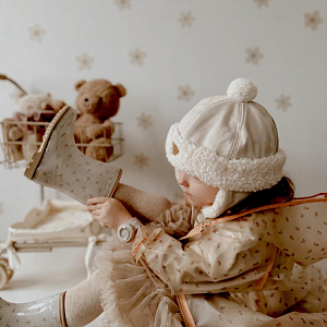 Сапоги резиновые Mrs. Ertha "Flower Buds Glitter", мириада цветов